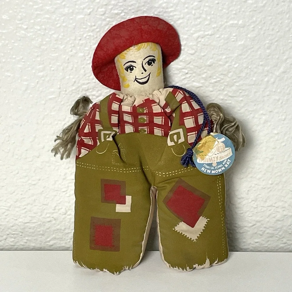 RARE Vintage Scarecrow Whimzy Sachet 8